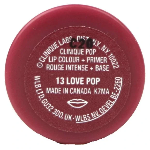 CLINIQUE 3-Pc Gift Set – 2 Love Pop #13 Lipsticks + Cheetah Print Cosmetic Bag - Picture 11 of 14